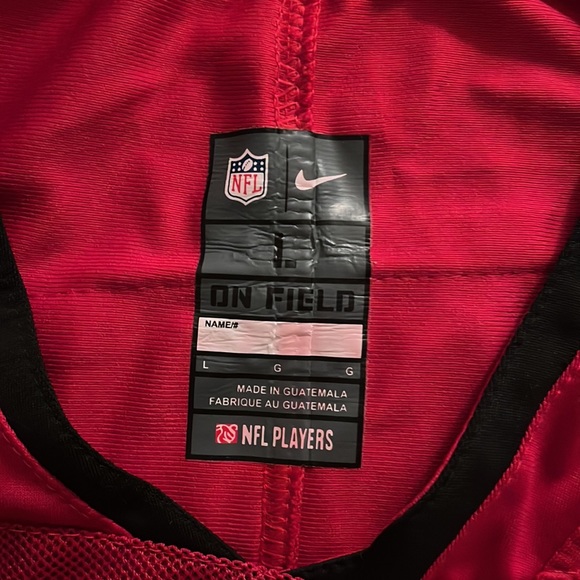 Nike Buccaneers #12 Tom Brady Red Jersey - Picture 3 of 6